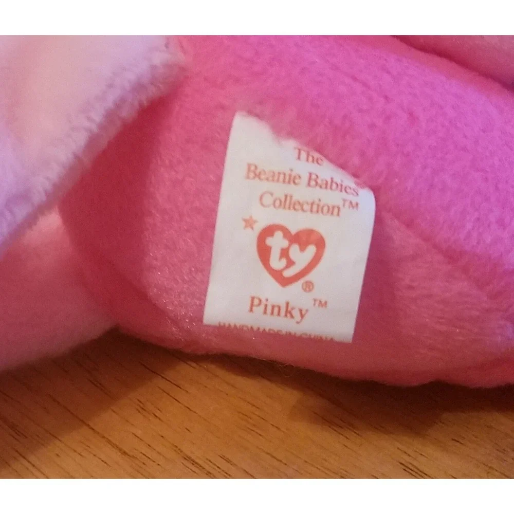 Ty Beanie Babies - Pinky the Flamingo style 4072 (1995)